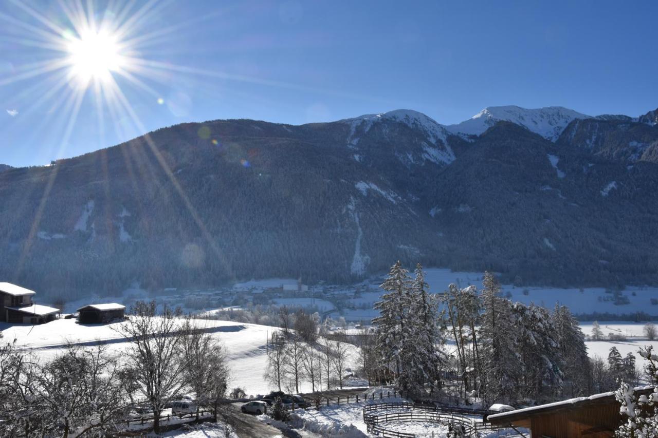 Chalet Appartement Zingerlehof Trens Campo di Trens Buitenkant foto